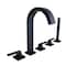Speakman SB-2533-MB Lura 5-Hole Roman Tub Faucet W/ Platform Lever Handles MB SB-2533-MB - alternate 1